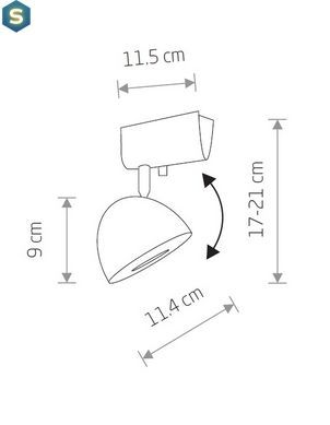 Спот Nowodvorski 8838 Vespa GU10, ES111 1x75W IP20 Bl