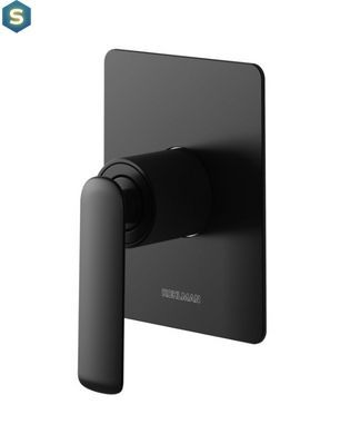 Душевая система Kohlman Experience 30 black + BOX скрытого монтажа QW220EBR30, Черный матовый