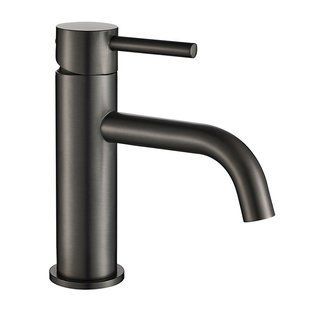 Змішувач для раковини VBI Milano black низький VBI-050100BL, Черный матовый