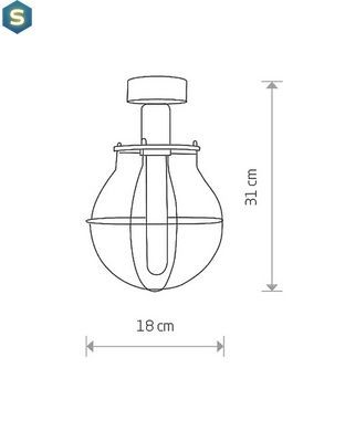 Люстра Nowodvorski 9741 Manufacture E27 1x60W IP20 Bl