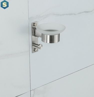 Мыльница Frap F30402, с крючком для полотенца, нержавеющая сталь, Нержавеющая сталь