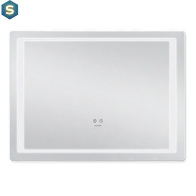 Зеркало Kroner KRP Spiegel HR2-10070 с LED-подсветкой и антизапотеванием CV030035, Белый