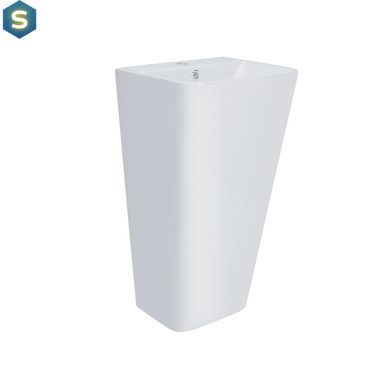 Умывальник напольный Qtap Tern 440х380х830mm White QT1711G302WN, Белый