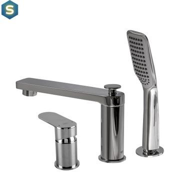 Змішувач для ванни Topaz Barts TB 07111-H36, Хром