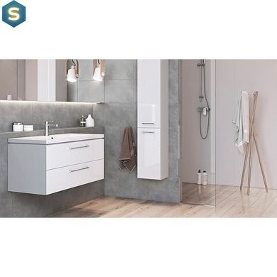 Тумба с умывальником Cersanit Lara Mille 80 белая S801-361