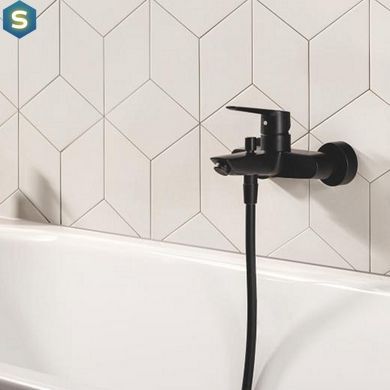 Смеситель для ванны Grohe QuickFix Start Black RU30330702, Черный матовый