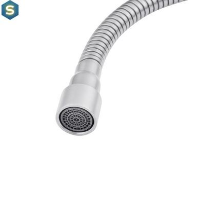 Смеситель для кухни с гибким изливом Kroner KRP Edelstahl Klassisch - ESG035-1 CV023002, Хром матовый