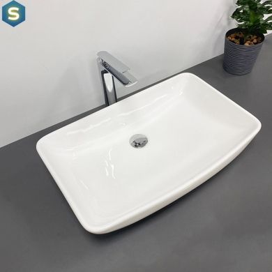 Умивальник (раковина) VBI SILVI 60 WHITE накладний, Білий