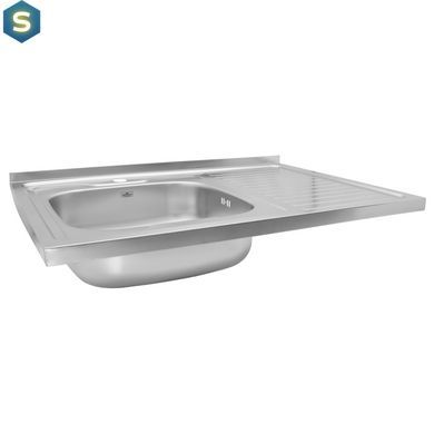Кухонная мойка Kroner KRP Dekor-6080L (0,6 мм) CV022814, Decor