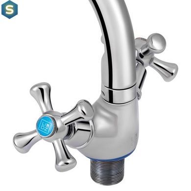 Змішувач для кухні Lidz (CRM)-30 21 271 06, Хром