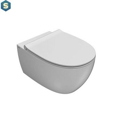 Комплект инсталляция Sanit Ineo Plus 90.733.00.S004 с унитазом Globo 4all MDS03BI с сидением Soft Close, Хром
