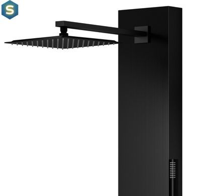 Душевая панель Corsan Neo black S060MBL, Черный матовый