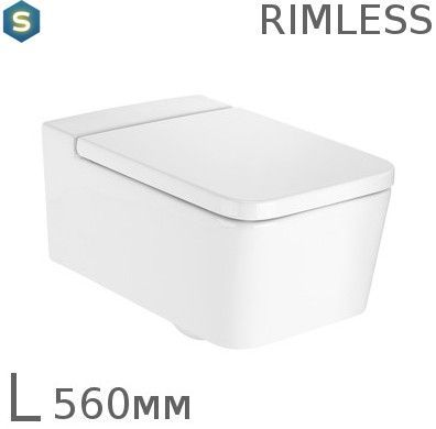 Унітаз підвісний Roca Inspira Square A346537000, Білий