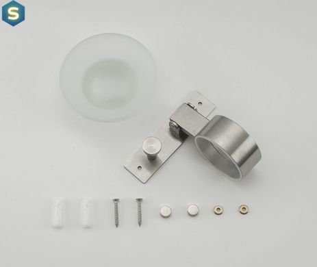 Мыльница Frap F30402, с крючком для полотенца, нержавеющая сталь, Нержавеющая сталь