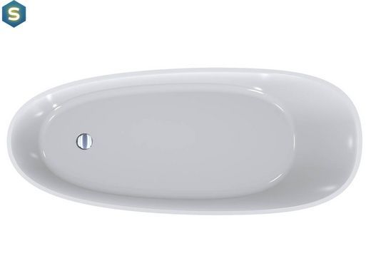 Ванна Miraggio Marina 1745x725 глянсова 0002005, Білий