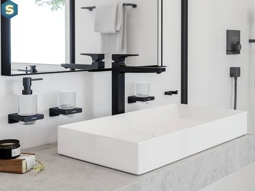 Гачок подвійний Hansgrohe AddStoris 3.6 х1.6 x 6.6 см Brushed Black 41755340