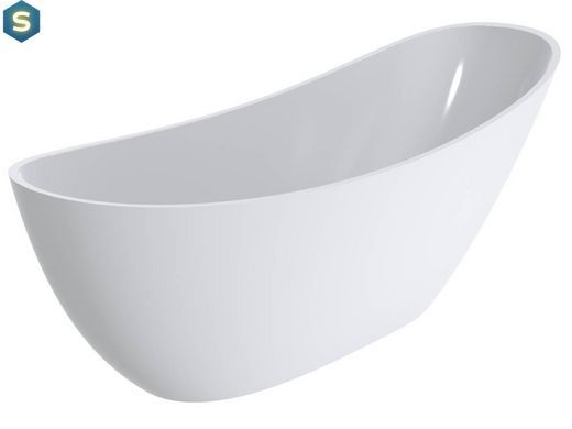 Ванна Miraggio Marina 1745x725 глянсова 0002005, Білий