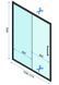 Душевая кабина Rea Rapid Slide 80x130 black REA-K6421 + REA-K6403, Черный матовый, Универсальная, прозрачный, черный матовый