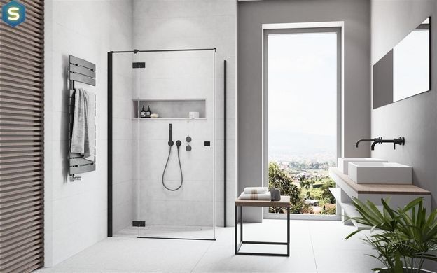 Душова кабіна Radaway Essenza New Black KDJ 110Lx75x200 385041-54-01L+384049-54-01