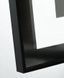 Дзеркало Dusel DE-M0061S1 Black 65x80 см з годинником, Чорний/золото