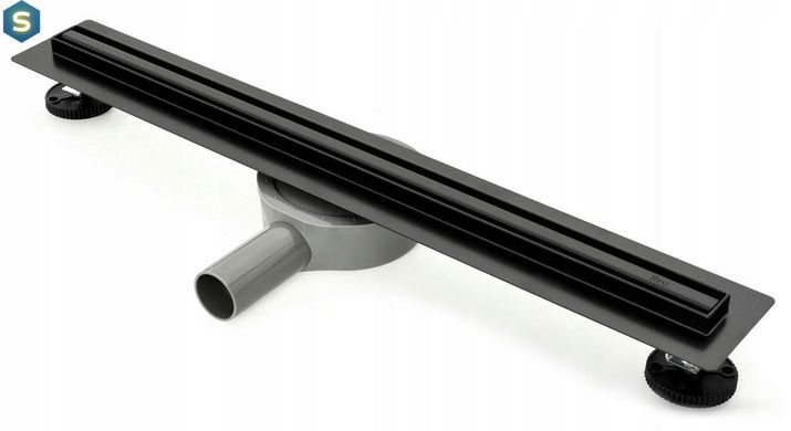 Душовий канал Rea Neo Slim Pro black 70 см REA-G8901