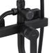 Душевая система Rea Argus black с изливом REA-P2389, Черный матовый
