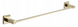 Вешалка для полотенец Mexen Vane Gold MEX-7020924-50, Золотой