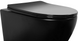 Сиденье для унитаза Rea Flat black REA-C6003, Черный/золото