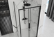 Душевая кабина Rea Rapid Slide 80x130 black REA-K6421 + REA-K6403, Черный матовый, Универсальная, прозрачный, черный матовый