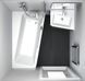 Душевая кабина Ravak 10&deg; 10AP4-120x90 белый+transparent 0ZVG70100Z1