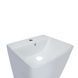 Умывальник напольный Qtap Tern 440х380х830mm White QT1711G302WN, Белый