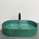Умывальник VBI Verona 60 emerald matt накладной VBI-011327, Зеленый матовый
