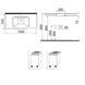 Умивальник Idevit Neo Classic 50x103 3301-1005-0088, Білий