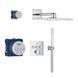 Душова система прихованого монтажу термостатична Grohe QuickFix Precision SmartControl Cube 34875000, Хром