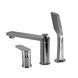 Змішувач для ванни Topaz Barts TB 07111-H36, Хром