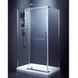 Душова кабіна Devit Comfort FEN2323 прямокутна 120х80 см, Хром, прозорий, хром