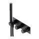 Смеситель для душа скрытого монтажа Omnires Contour antracite CT8035/1AT, Черный матовый