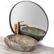 Умивальник Rea Roxy B stone nature накладний REA-U6650, Каппучино
