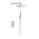 Душевая система Kohlman Experience 35 chrome с термостатом + BOX скрытого монтажа KPL-QW432ER35, Хром