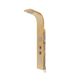 Душевая панель Corsan Bali bamboo хром с термостатом B231TCH, Дуб