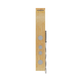 Душевая панель Corsan Bali bamboo хром с термостатом B231TCH, Дуб