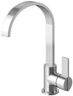 Змішувач для кухні Kohlman Dexame chrome QB140D, Хром