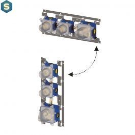 Термостат для душу/ванни Paffoni Modular Box chrome MDE018CR+MDBOX018, Хром