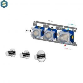 Термостат для душу/ванни Paffoni Modular Box chrome MDE018CR+MDBOX018, Хром