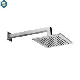 Душова система прихованого монтажу Paffoni Shower на 2 споживача з верхнім душем 200x200 мм chrome KITEL015CR, Хром