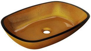 Умивальник Mexen Araks gold накладний MEX-24155450, Золотий