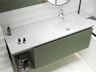 Умивальник Miraggio Jessel 1200 R 0001056, Білий