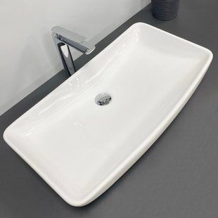 Умивальник (раковина) VBI SILVI 70 WHITE накладний, Білий