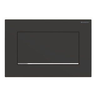 Клавиша смыва Geberit Sigma30 черная 115.893.14.1, Черный матовый