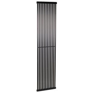 Дизайнерский радиатор Betatherm PS Style 1 H-1800 мм, L-441 мм боковое подключение PS 1180/12 9005M 34, Черный матовый